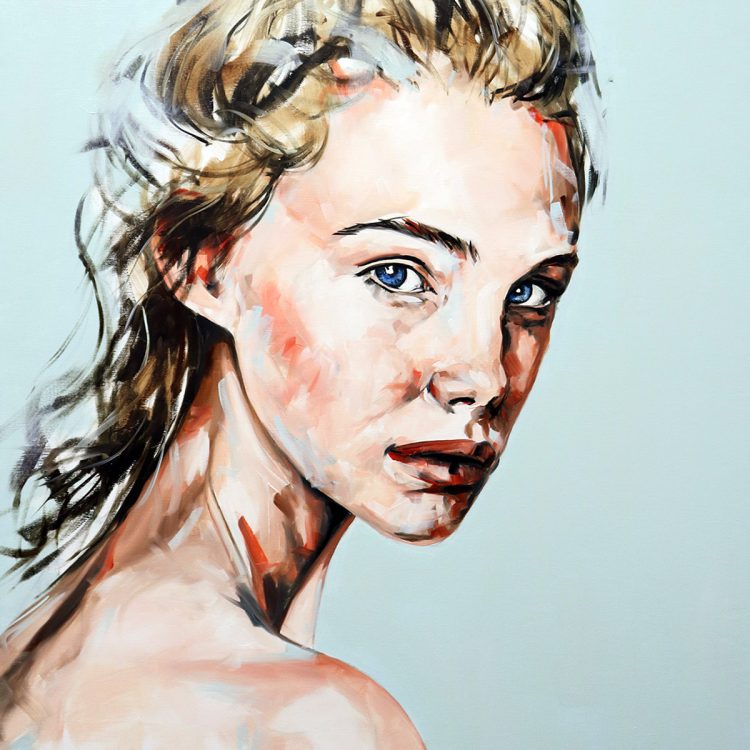 Calm Like You Portrait Painting